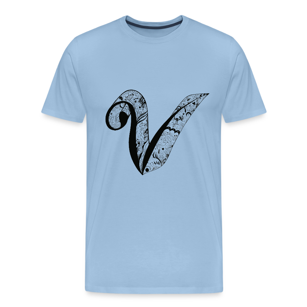 Männer Premium T-Shirt - Sky