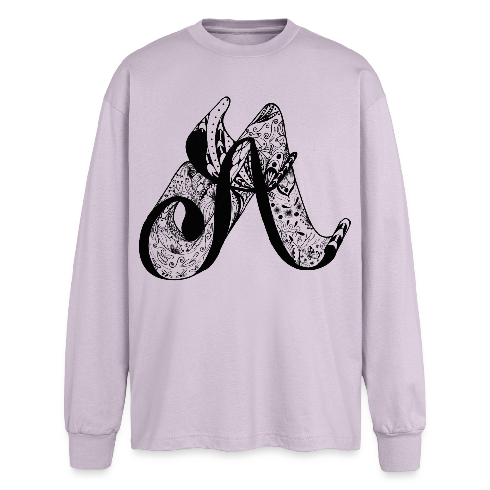 Lette A Langarmshirt. - verblasstes Lila