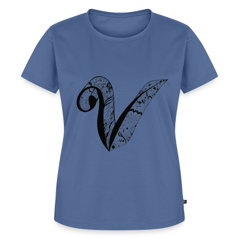Frauen Premium T-Shirt - Taubenblau