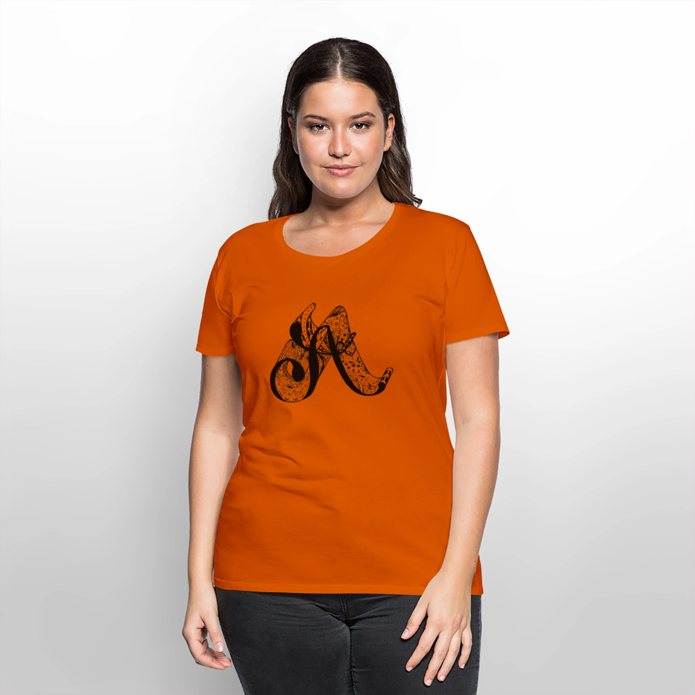 Frauen Premium T-Shirt - Orange 