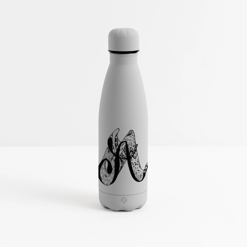SOFT TOUCH Thermosflasche 500 ml - Grau