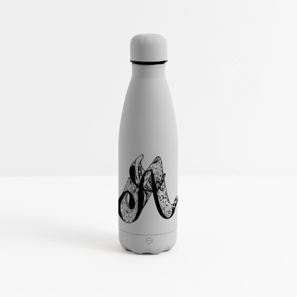 SOFT TOUCH Thermosflasche 500 ml - Grau