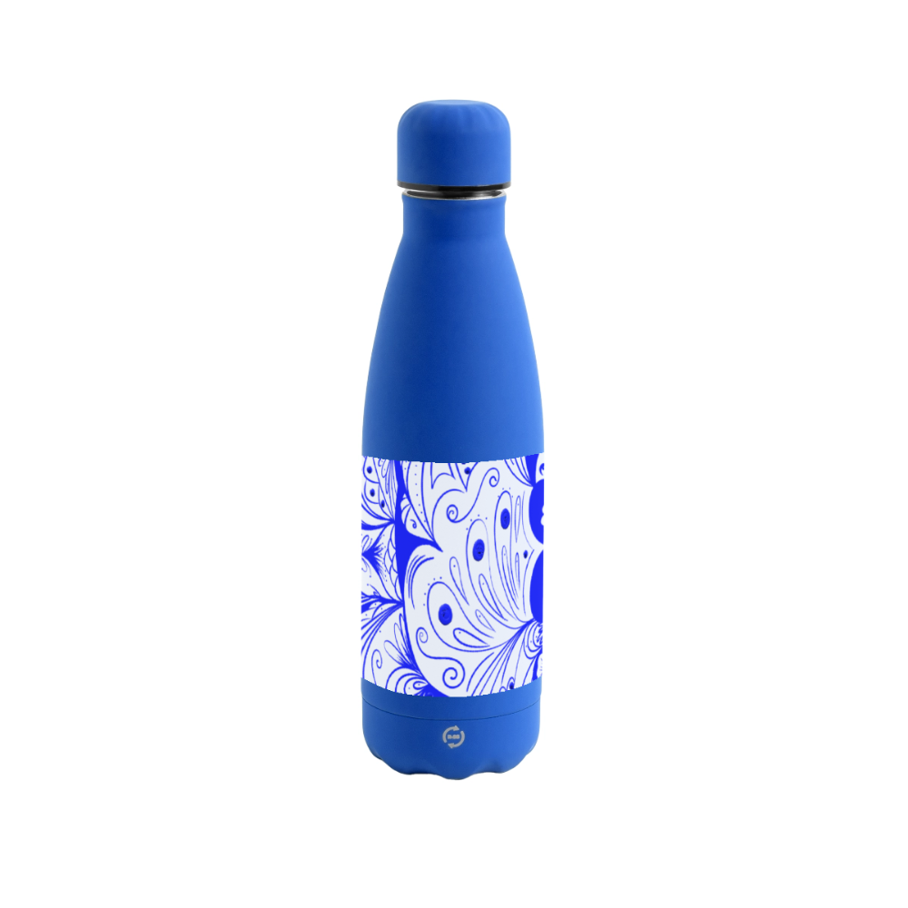 SOFT TOUCH Thermosflasche 500 ml - Königsblau