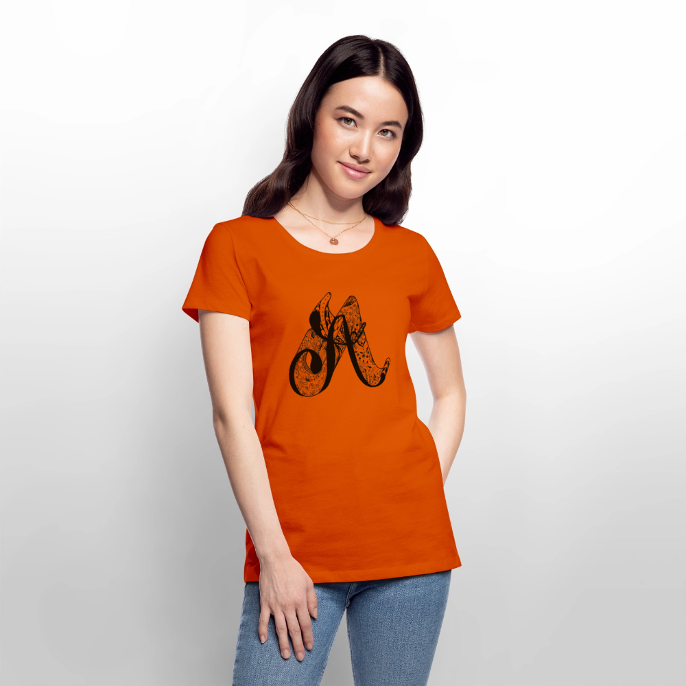 Frauen Premium T-Shirt - Orange 