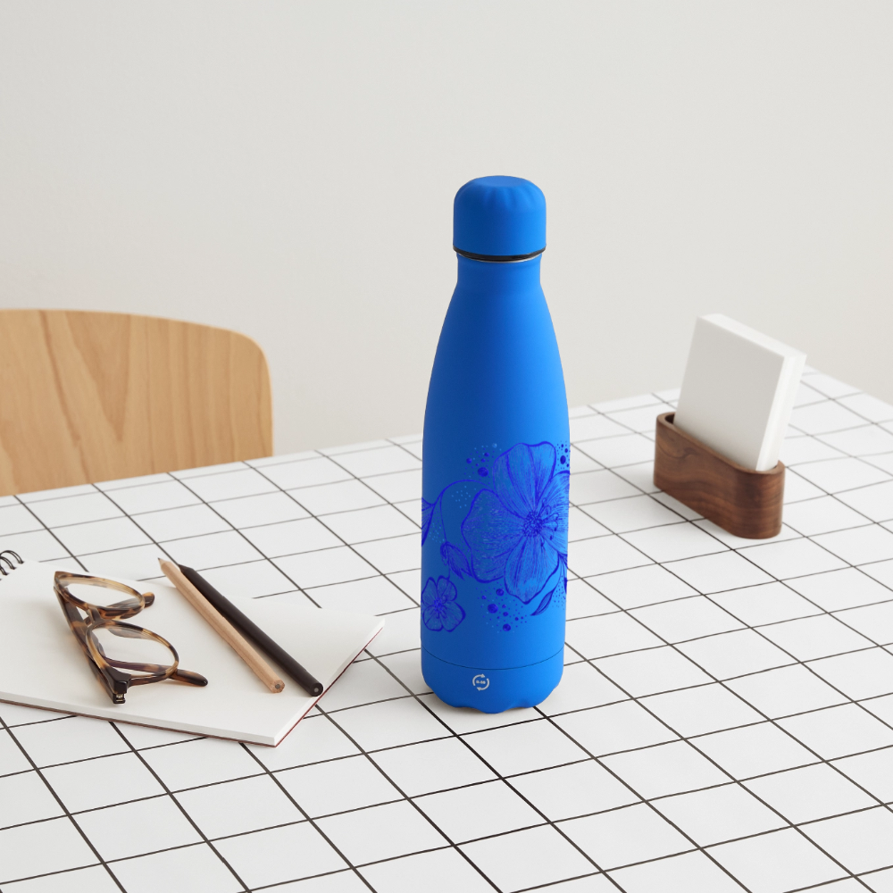 SOFT TOUCH Thermosflasche 500 ml - Königsblau