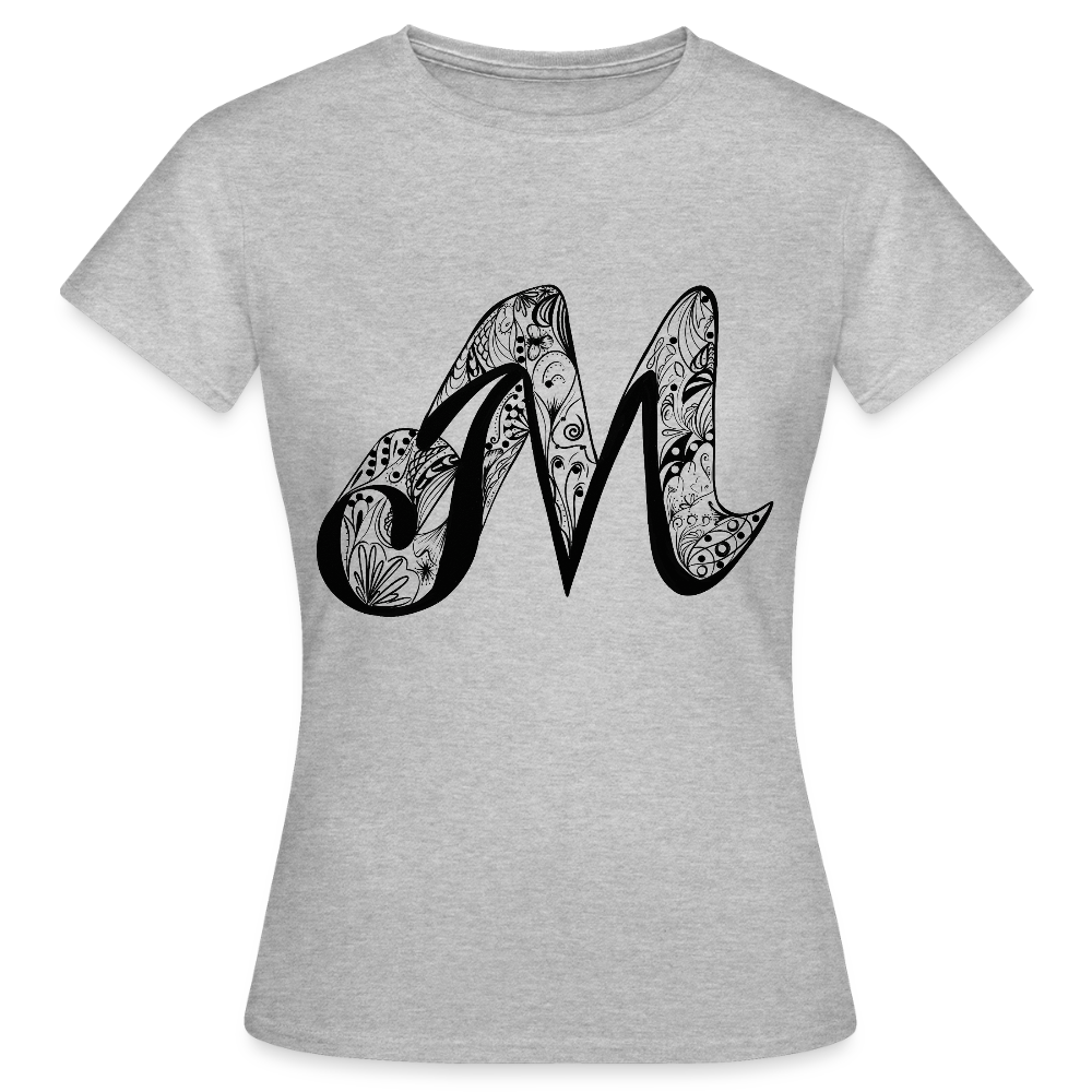 Frauen T-Shirt - Grau meliert