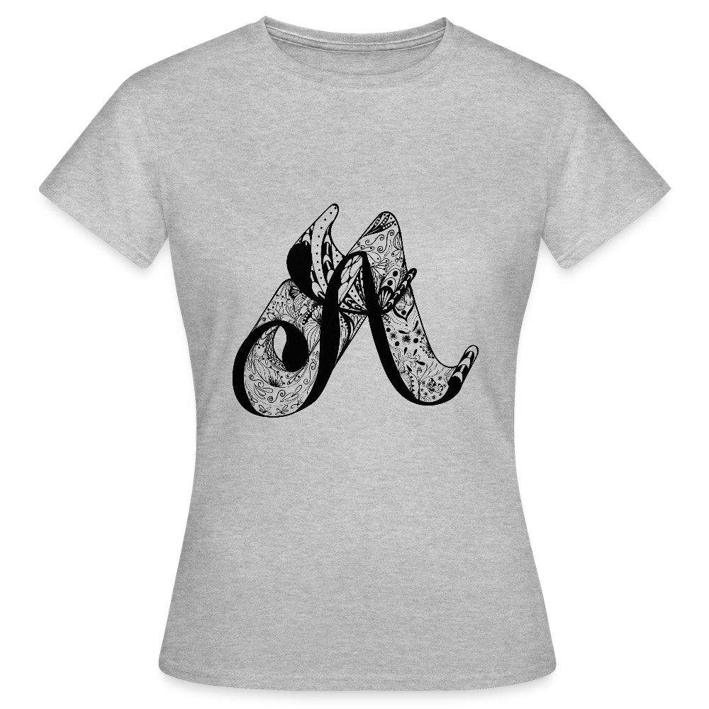 Frauen T-Shirt - Grau meliert