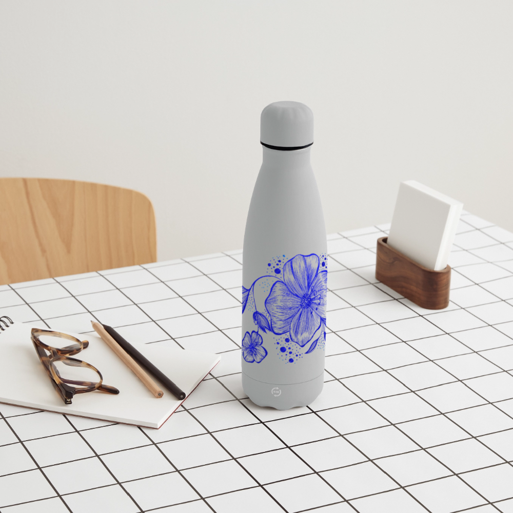 SOFT TOUCH Thermosflasche 500 ml - Grau