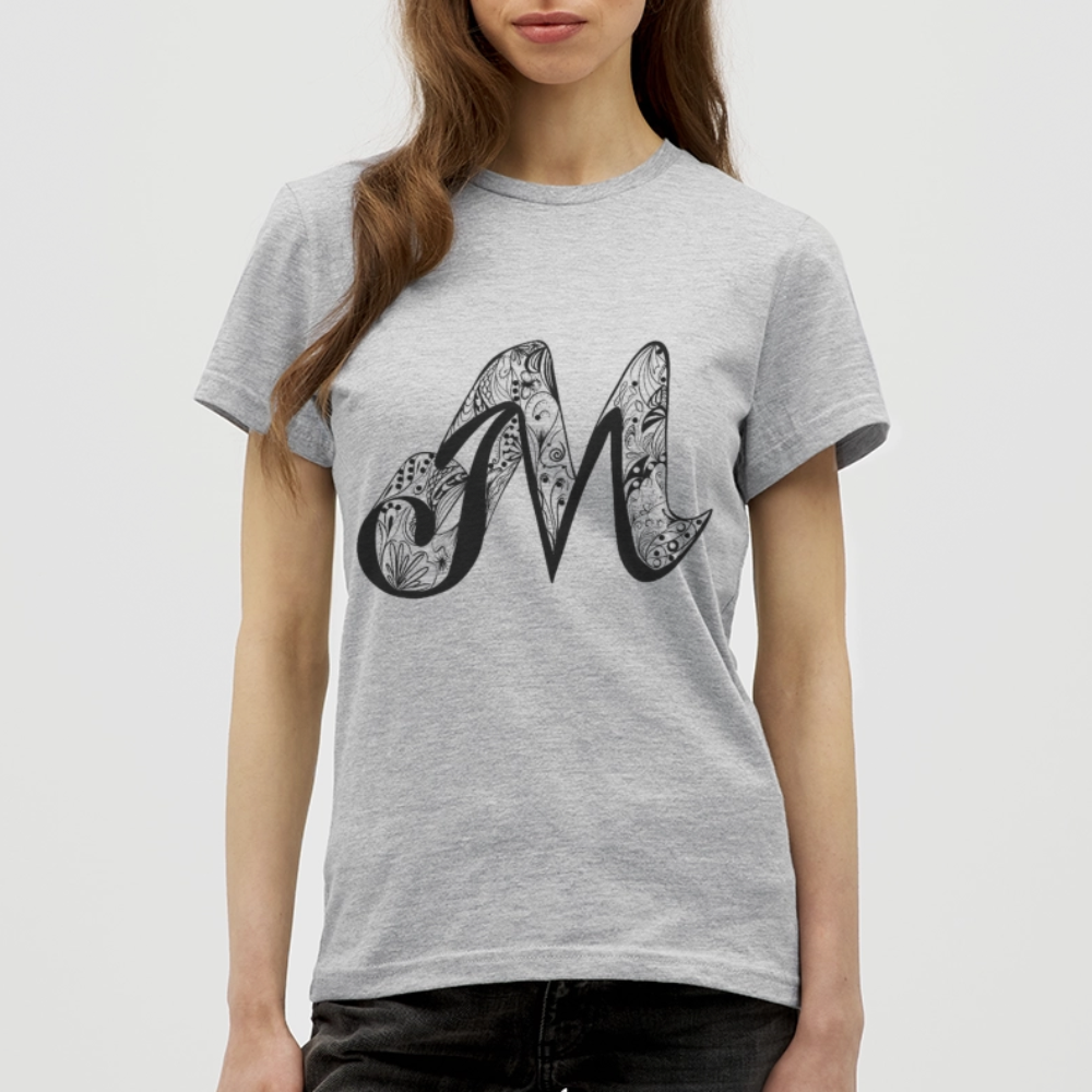 Frauen T-Shirt - Grau meliert