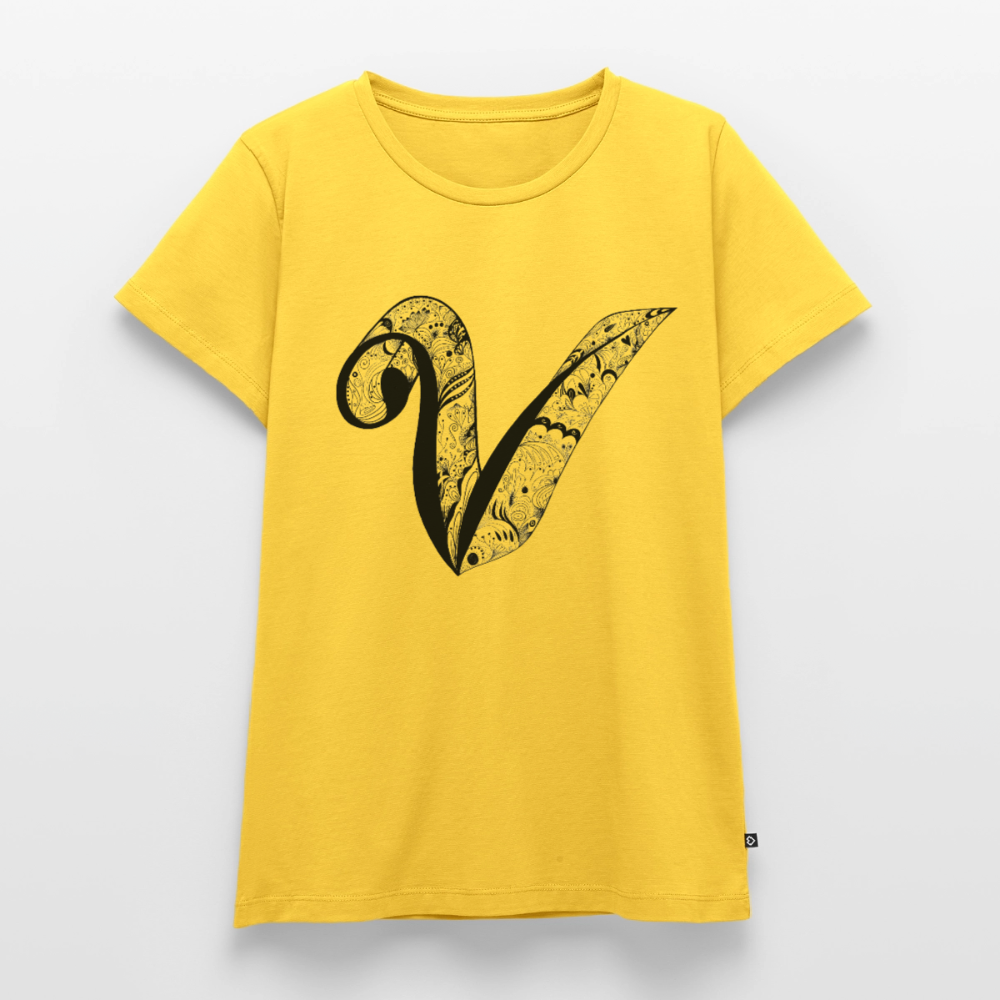 Frauen Premium T-Shirt - Gelb