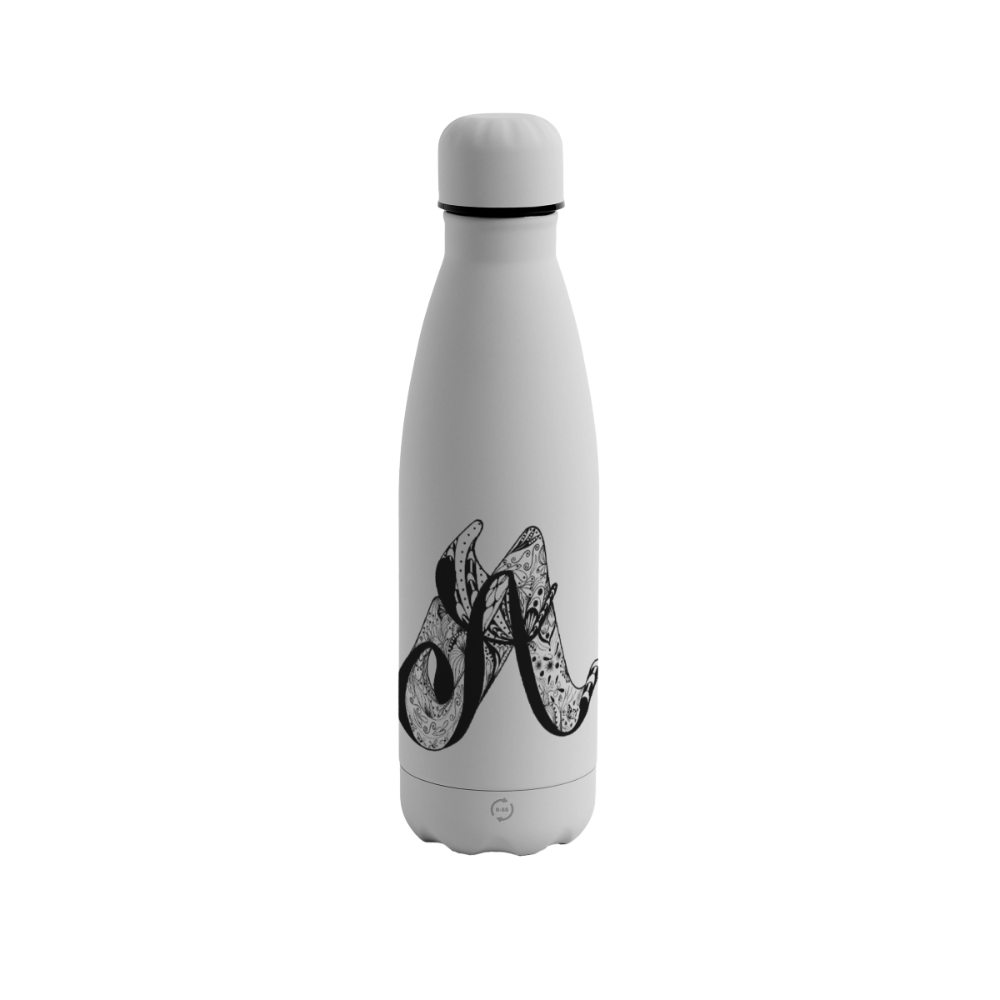 SOFT TOUCH Thermosflasche 500 ml - Grau