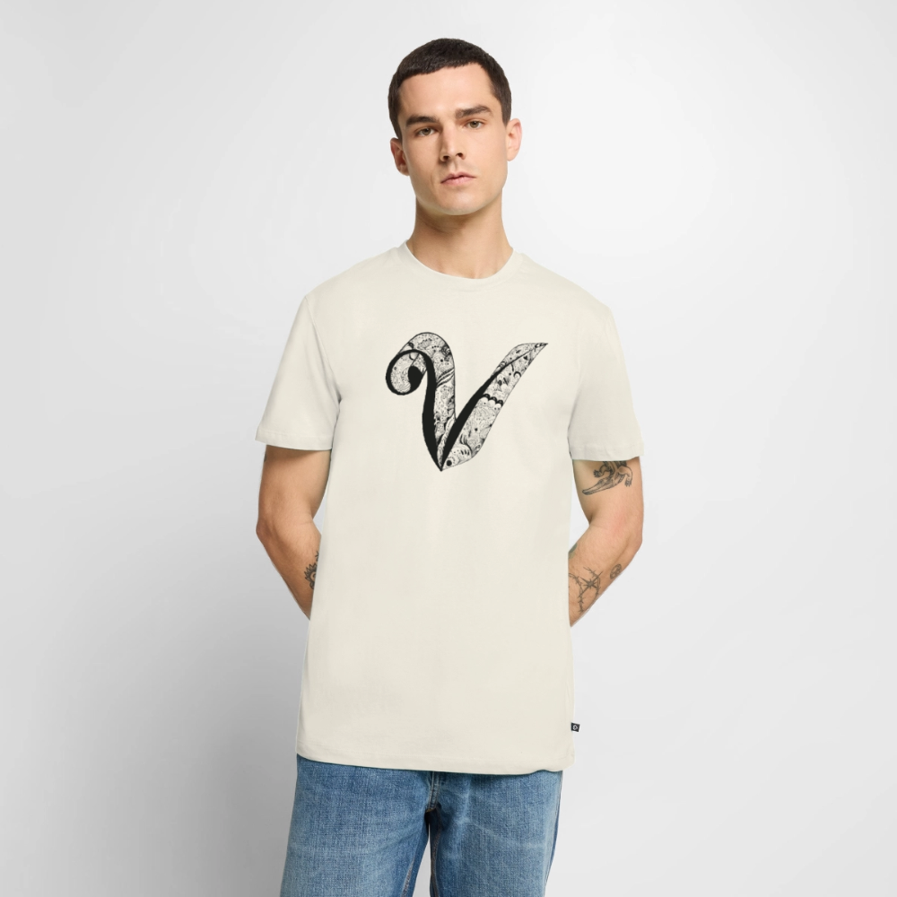 Männer Premium T-Shirt - Naturweiß