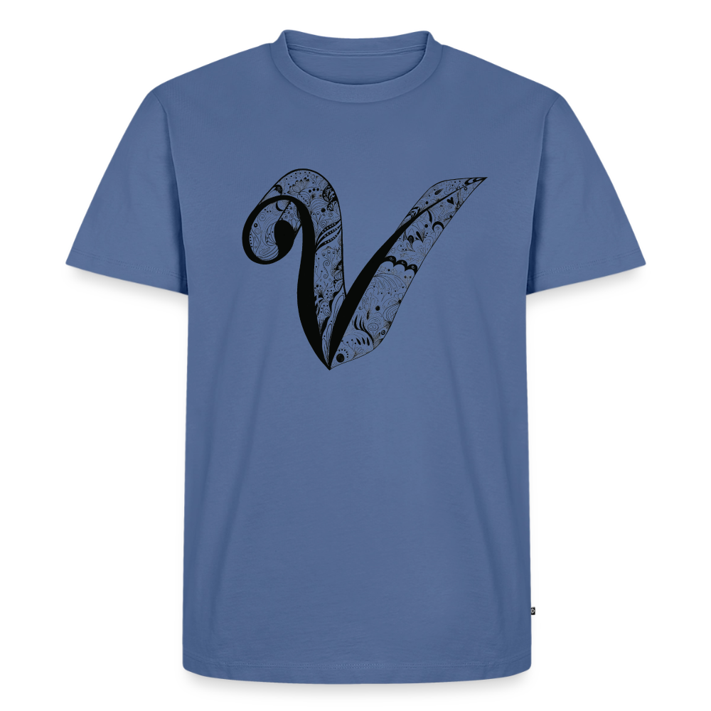 Männer Premium T-Shirt - Taubenblau