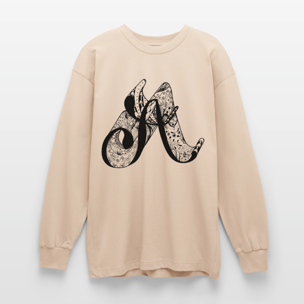 Lette A Langarmshirt. - Sand