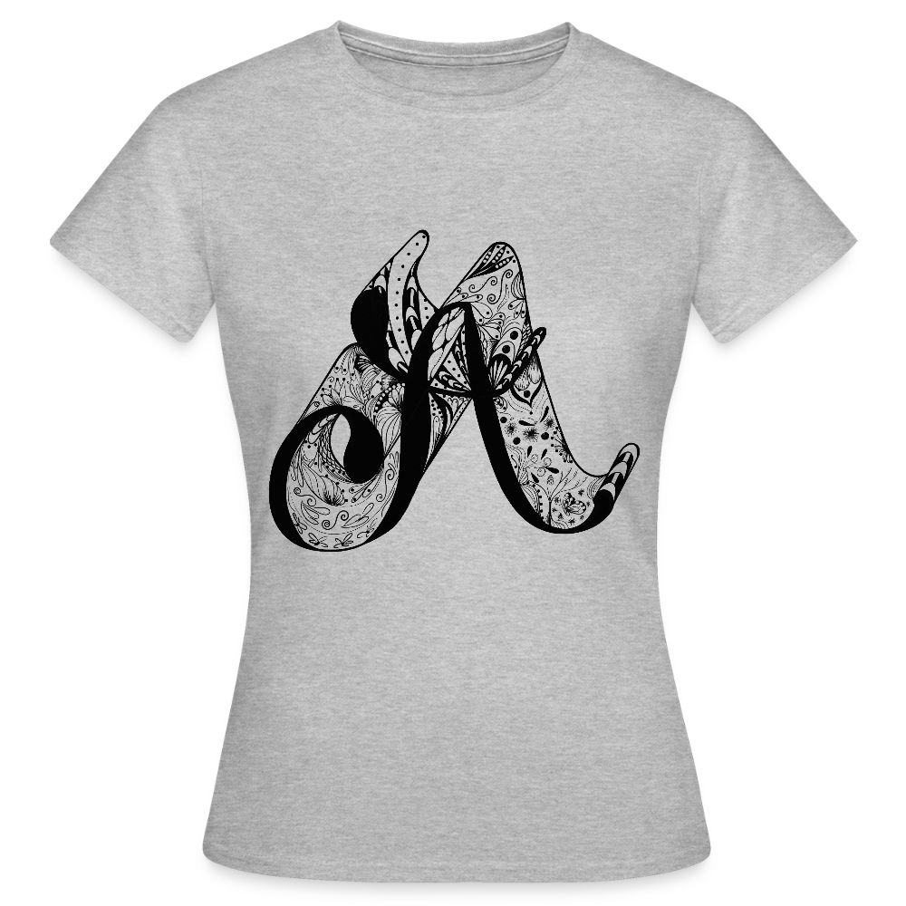 Frauen T-Shirt - Grau meliert