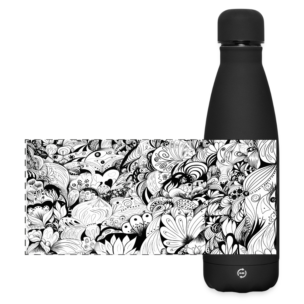 SOFT TOUCH Thermosflasche 500 ml - Schwarz