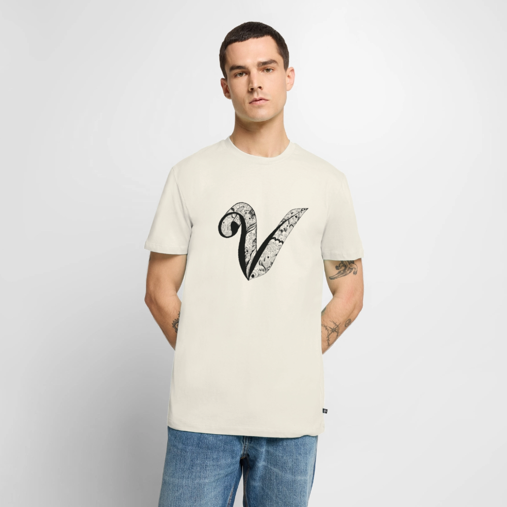 Männer Premium T-Shirt - Naturweiß