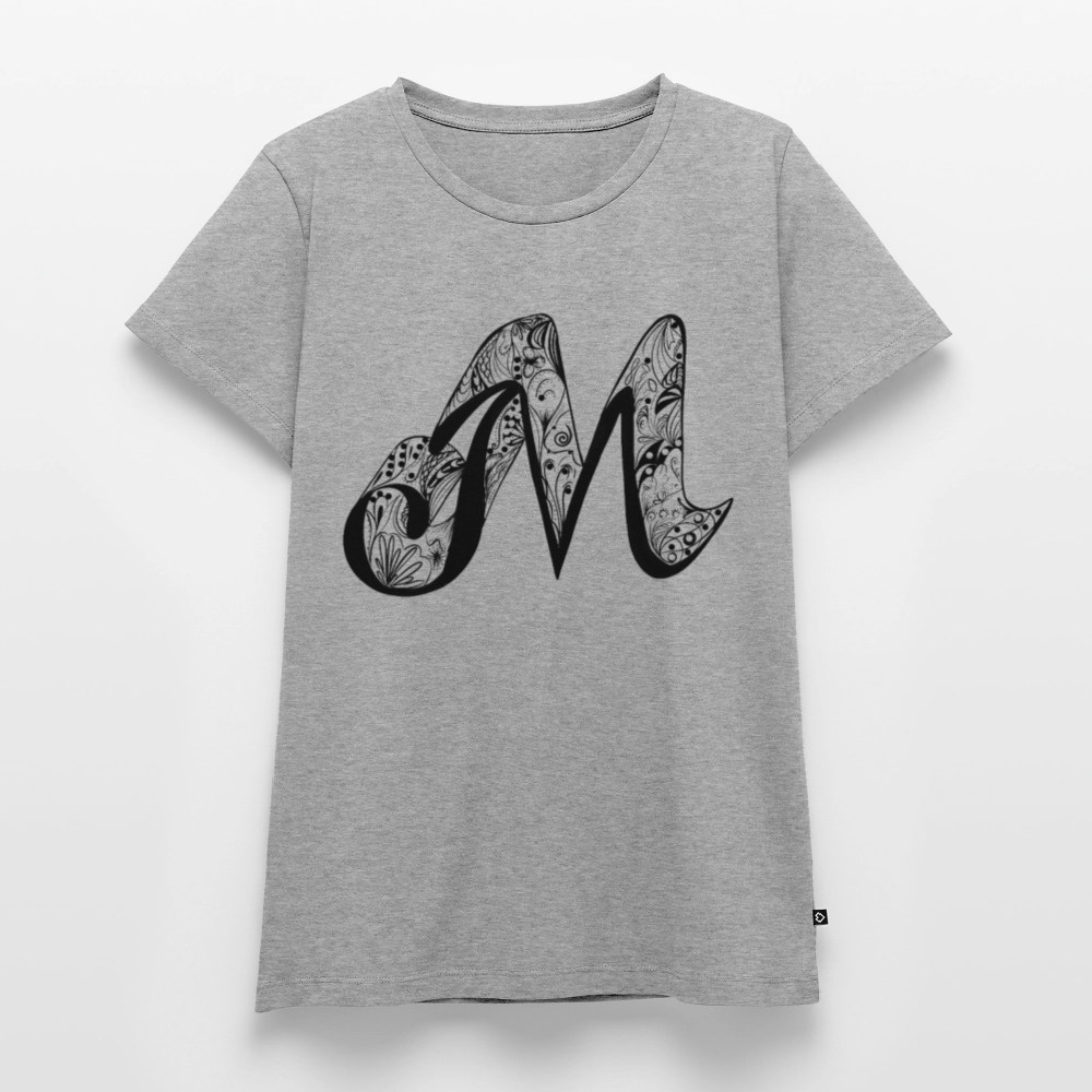 Frauen Premium T-Shirt - Grau meliert