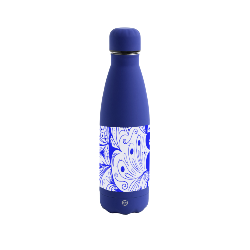 SOFT TOUCH Thermosflasche 500 ml - Dunkelblau 