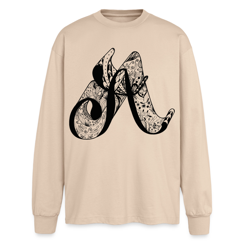 Lette A Langarmshirt. - Sand