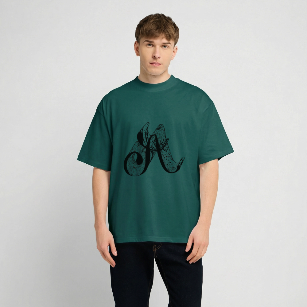 Heavy Oversize T-Shirt - hunter Green