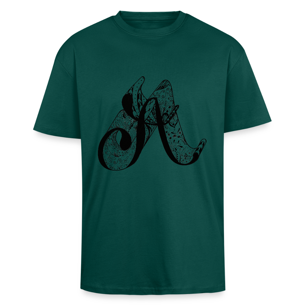 Heavy Oversize T-Shirt - hunter Green