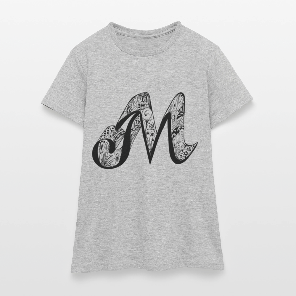 Frauen T-Shirt - Grau meliert